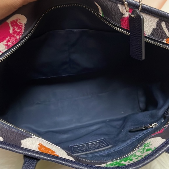 Authentic Coach tote multicolor bag large clean - Picture 6 of 8